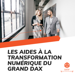 Votre entreprise est implantée au sein de l’une des 20 communes de l’Agglomération du Grand Dax ? Sachez que vous pouvez solliciter l’étude de votre cas dans le cadre d’aides financières à la transformation numérique.