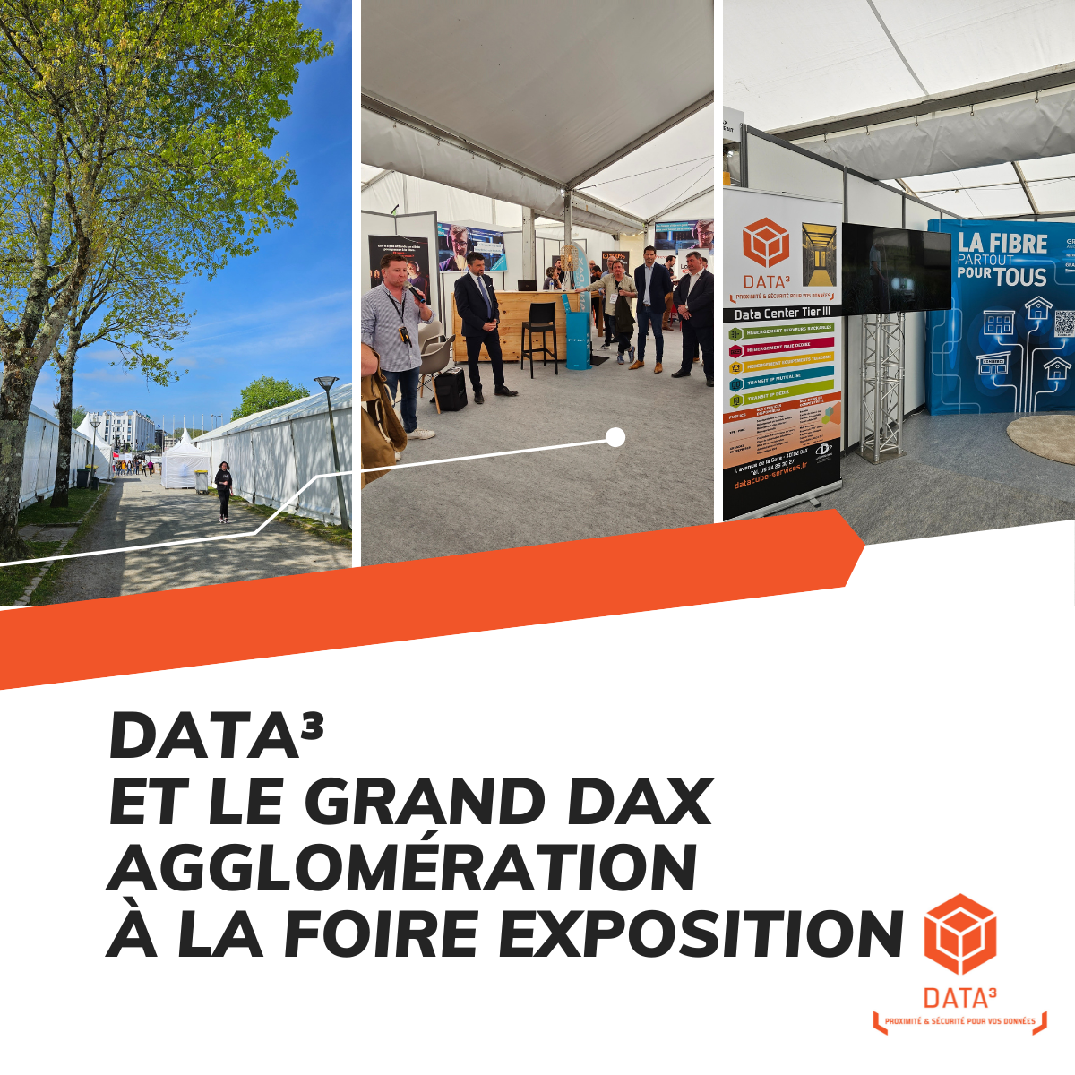 DATA³ à la foire exposition de Dax 2023