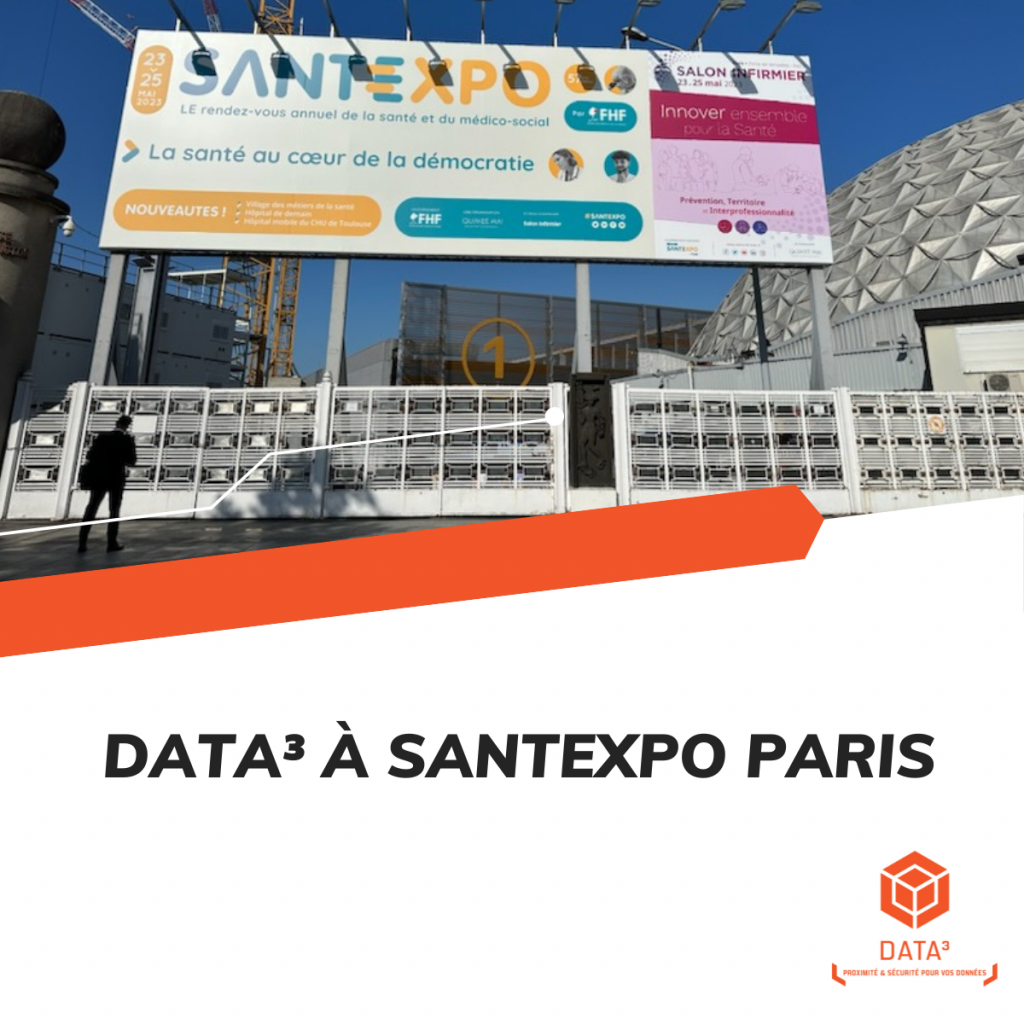 DATA³ à SantExpo Paris 2023